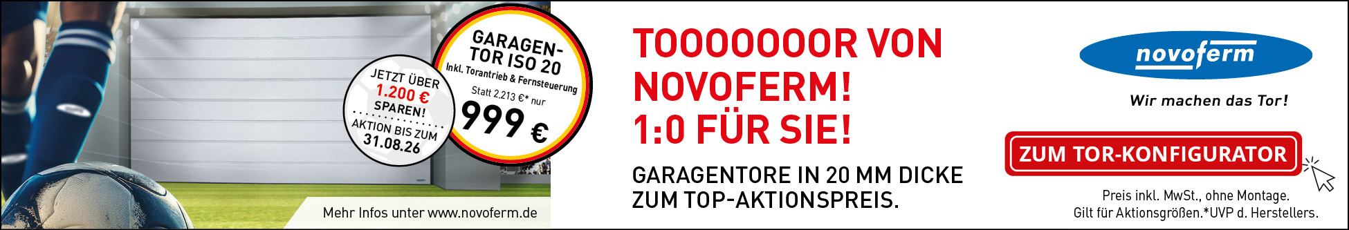 Novoferm Aktionsbanner
