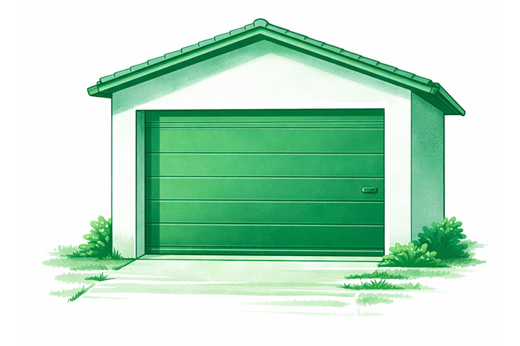 Illustration Garagentore