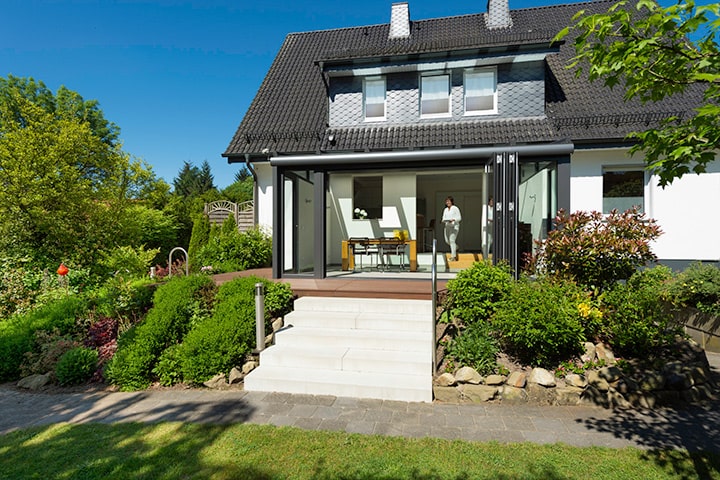 Haus nach der Renovierung